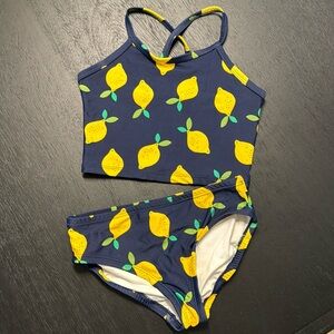 Hannah Andersson Two Piece Lemon Bathing Suit